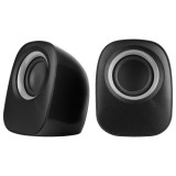 Round Speakers Black